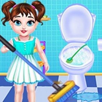 Game dọn nhà - Baby Taylor House Cleaning