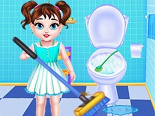 Game dọn nhà - Baby Taylor House Cleaning