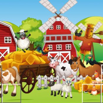 Game  xếp hình nông trại - FARM PIC TETRIZ