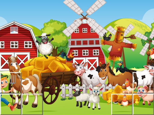 Game  xếp hình nông trại - FARM PIC TETRIZ