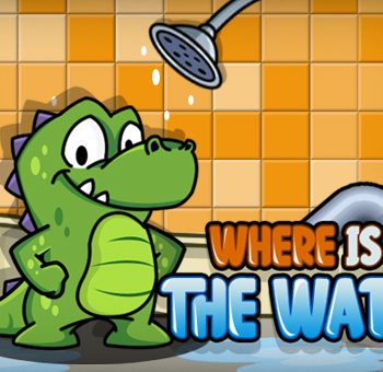 Game cá sấu uống nước - WHERE IS THE WATER