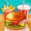 Game nấu ăn - Happy Kids Burger Maker