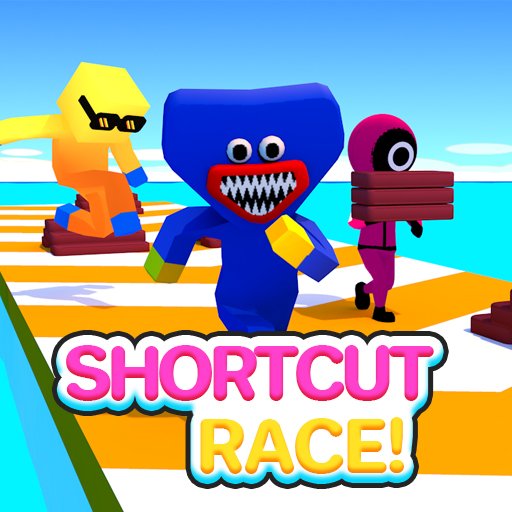 Game chạy đua cùng đồng đội- Shortcut Race 3D