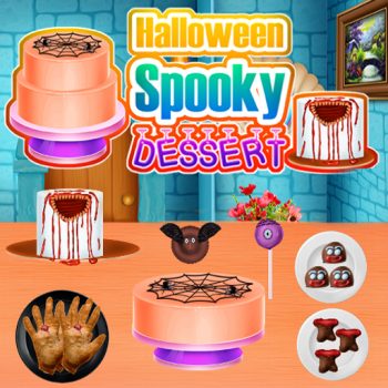 Game làm bánh ngọt - Halloween Spooky Dessert