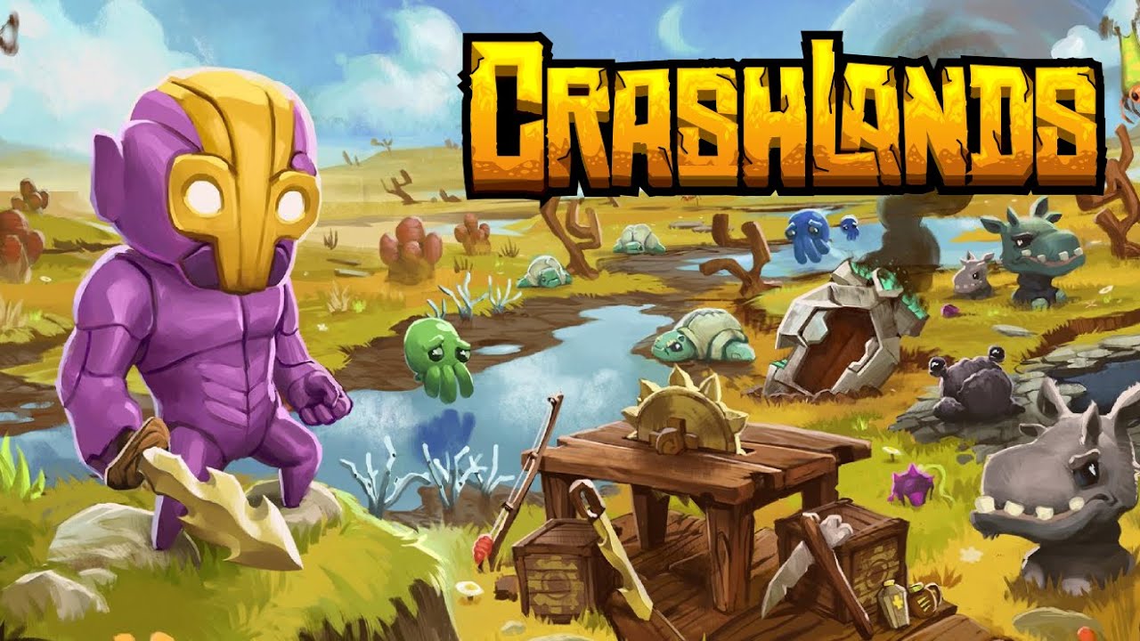 Crash Lands - game mobile sinh tồn đồ họa đẹp