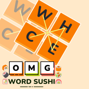 Trò chơi ghép chữ đoán từ - OMG Word Sushi